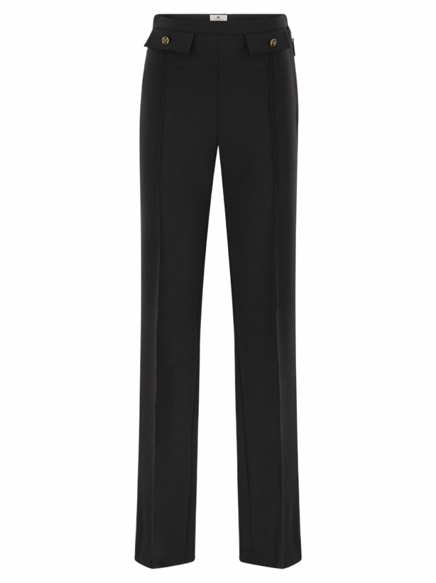 Photo: Elisabetta Franchi Double Crepe Trousers