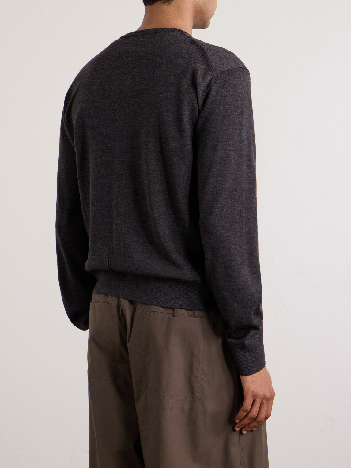 Amomento - Wool Cardigan - Brown