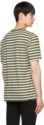 Officine Générale Green Stripe T-Shirt