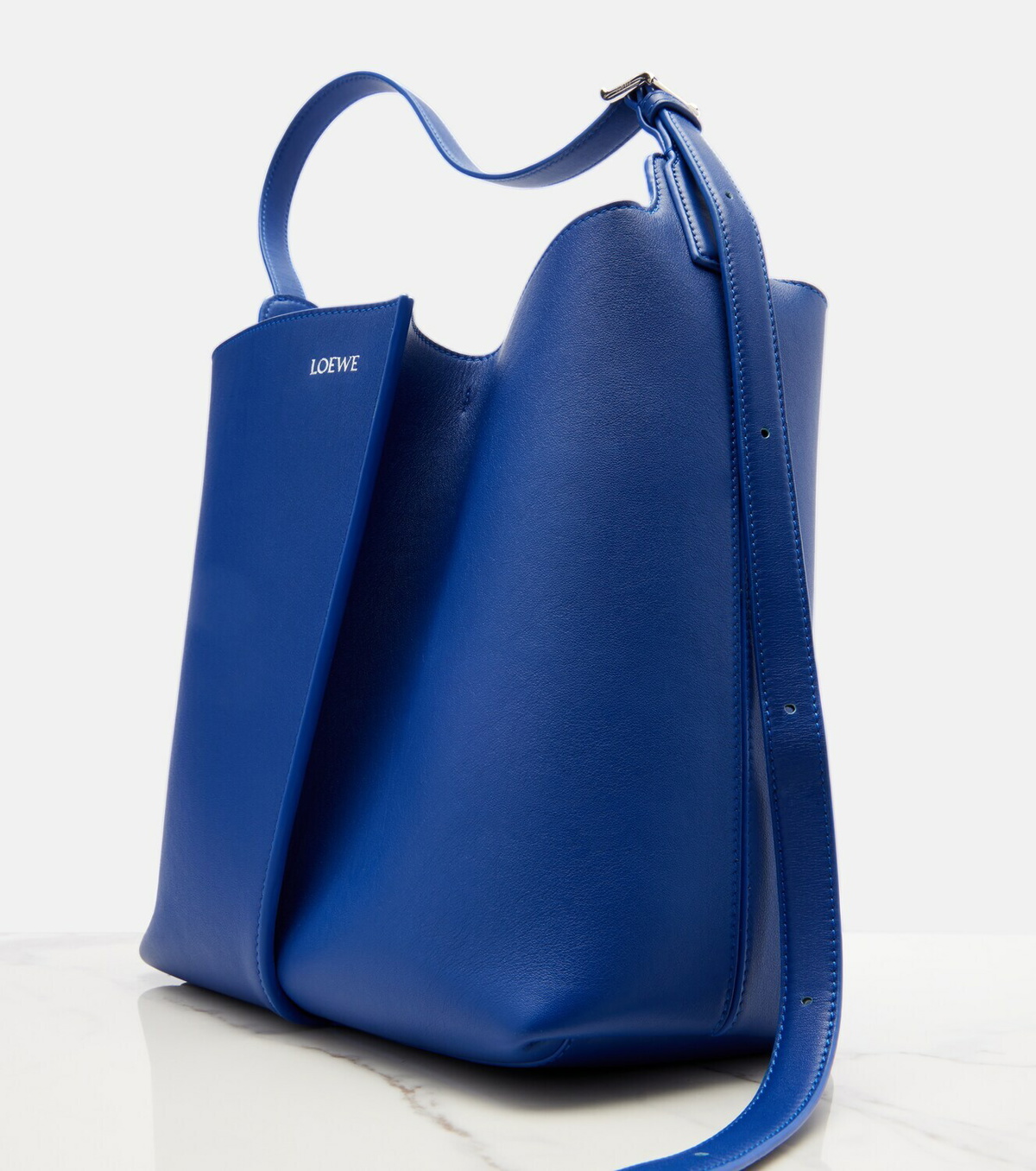 Loewe Bilbao Medium leather bucket bag