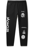 Moncler Genius - 2 Moncler 1952 Printed Cotton-Jersey Sweatpants - Black