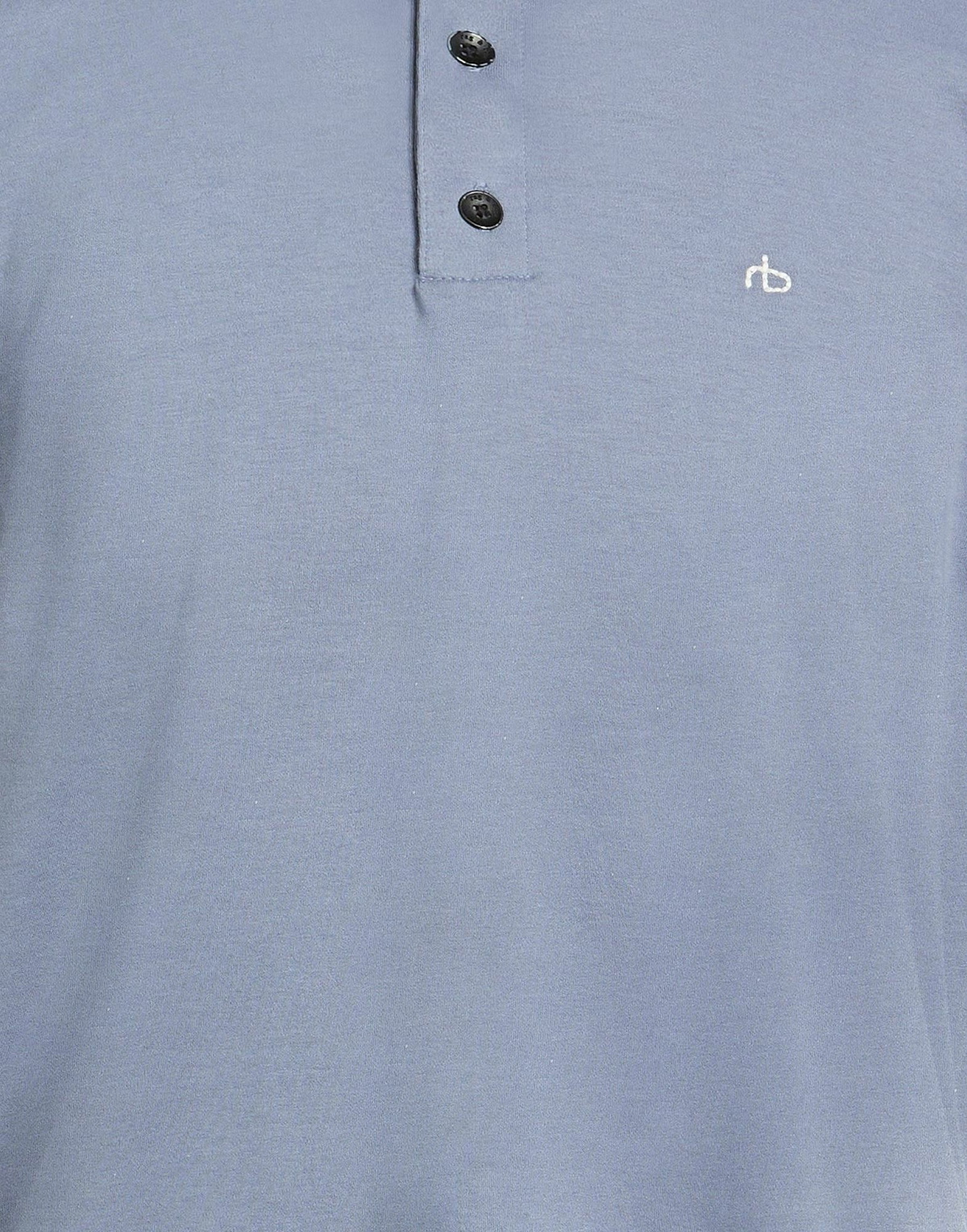 Rag & Bone Mens Polo shirt Slate in Blue