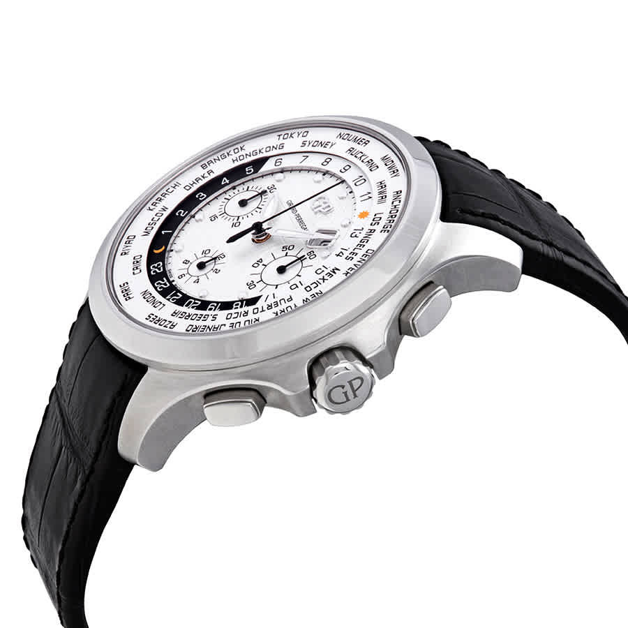 Girard Perregaux Traveller WW.TC Chronograph Automatic Mens Watch 49700-11-133-BB6B