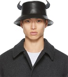 Givenchy Leather Horn Bucket Hat