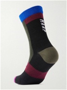 MAAP - Alt_Road Logo-Jacquard Wool-Blend Cycling Socks - Black