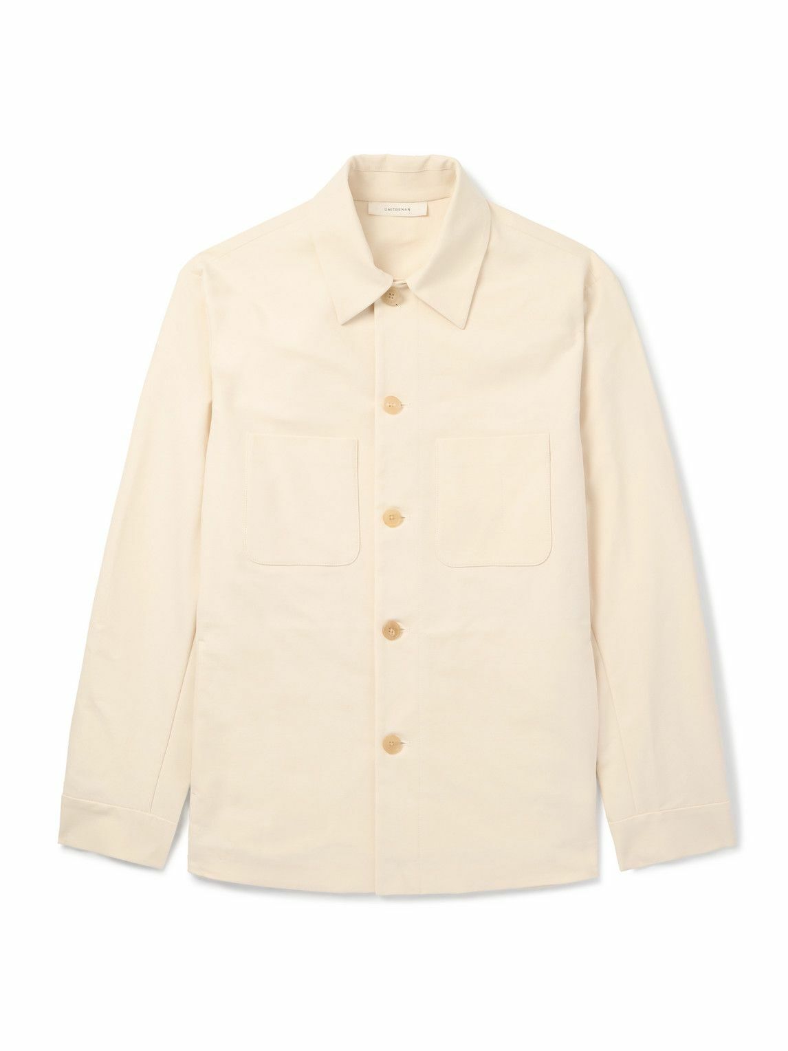UMIT BENAN - Jerome Cotton-Blend Overshirt - Neutrals