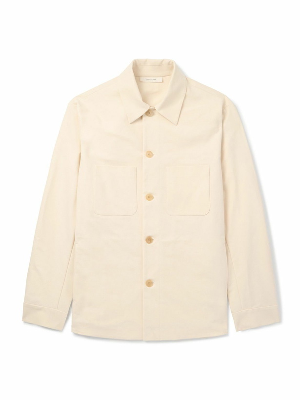 Photo: UMIT BENAN - Jerome Cotton-Blend Overshirt - Neutrals