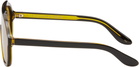 Gucci Brown Shield Sunglasses