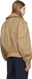 Dries Van Noten Beige Cotton Jacket