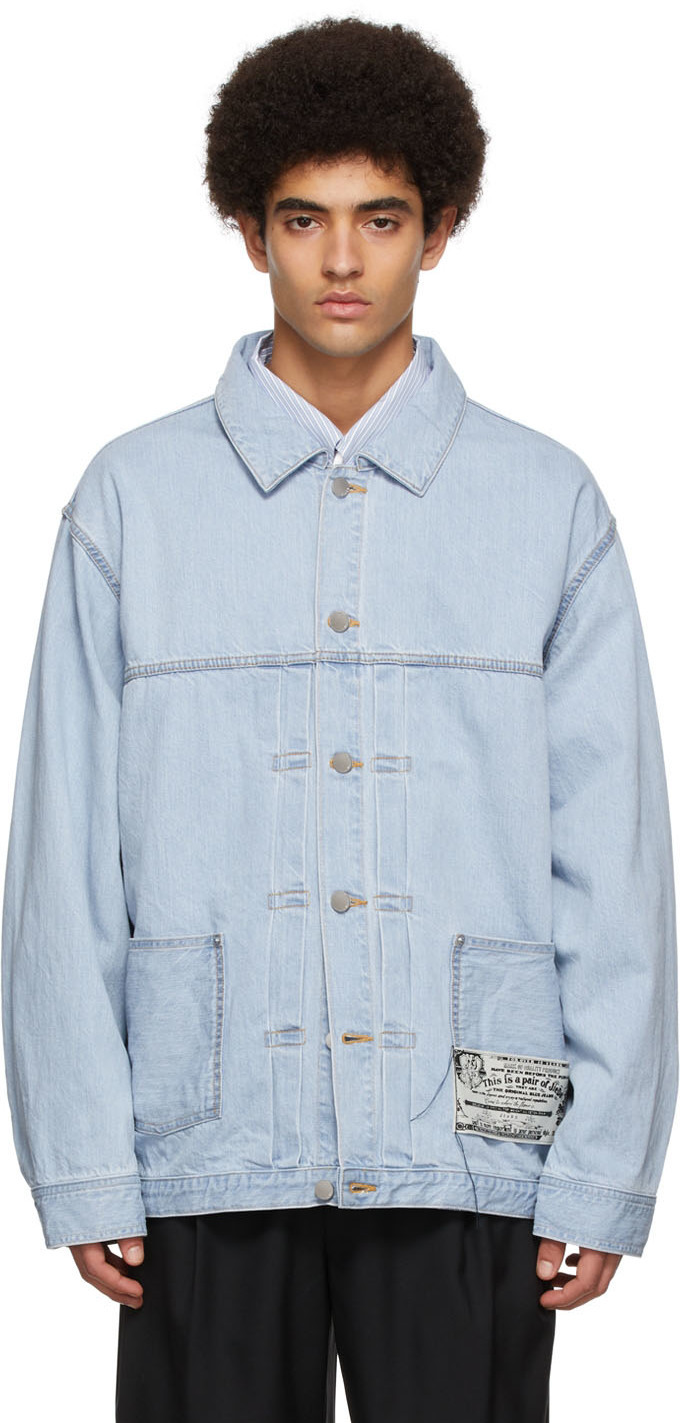 JieDa Blue Denim Jacket JieDa