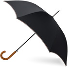 Paul Smith Black Signature Stripe Trim Walker Umbrella