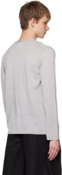 Comme des Garçons Shirt Gray Brett Westfall Edition Sweater