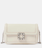 Roger Vivier Jeu De Fille shearling-trimmed shoulder bag