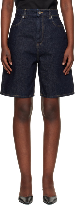 Photo: Loulou de Saison Blue Isu Lds Denim Shorts