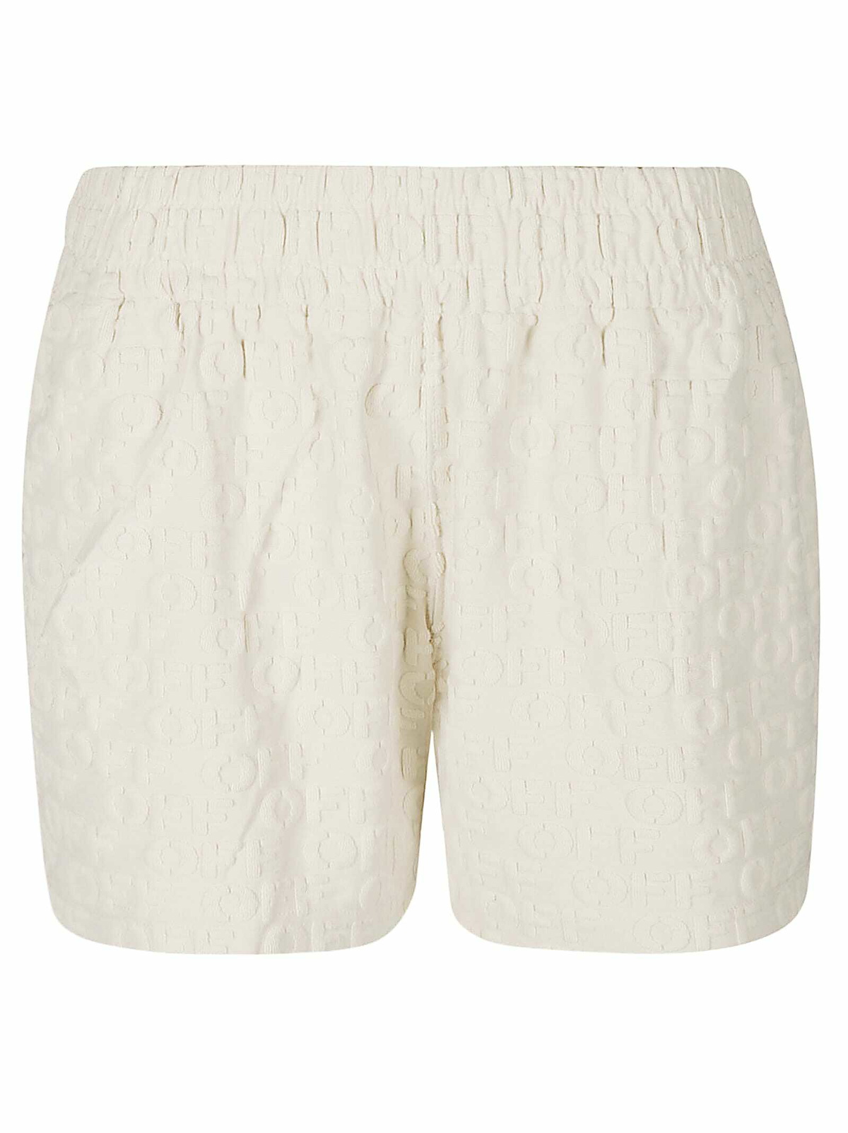 ショートパンツ OFF-WHITE lycra logo band shorts OWVH029F24JER001 OFF-WHITE lycra logo band shorts Black Off-White