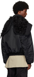 JiyongKim Black Alpha Industries Edition Bomber Jacket