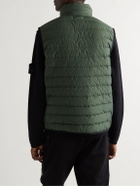 Stone Island - Logo-Appliquéd Quilted Shell Down Gilet - Green