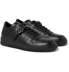 1017 ALYX 9SM - Buckled Perforated-Leather Sneakers - Black