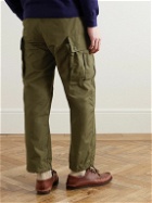 Beams Plus - Straight-Leg Cotton-Ripstop Cargo Trousers - Green