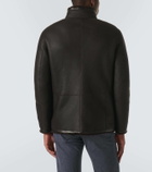 Loro Piana Shearling-lined leather jacket