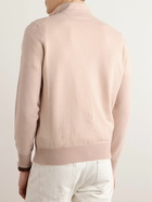 Loro Piana - Roadster Cashmere Half-Zip Sweater - Pink