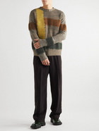 Piacenza Cashmere - Wool-Jacquard Sweater - Brown