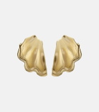 Ysso Ocean 24kt gold-plated earrings
