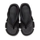 Balenciaga Black Mold Thong Sandals