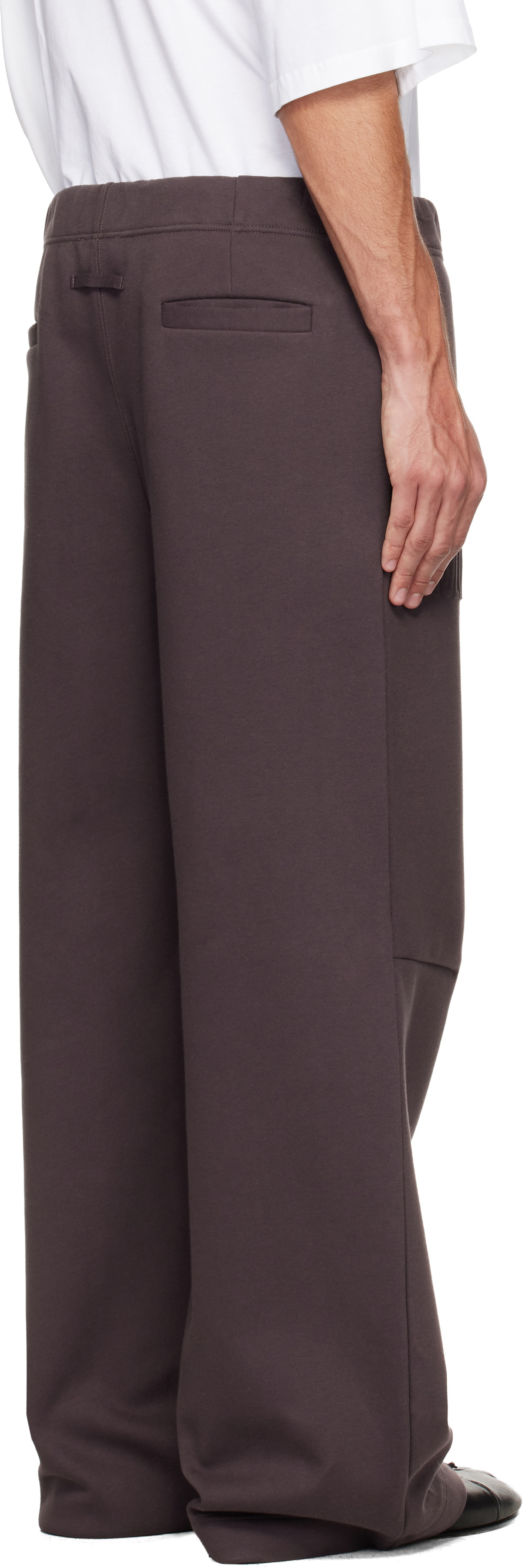Jean Paul Gaultier Brown 'The Embossed Gaultier' Lounge Pants