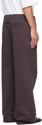 Jean Paul Gaultier Brown 'The Embossed Gaultier' Lounge Pants