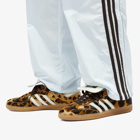 Adidas Men's x Wales Bonner Samba Sneakers in Dark Brown/Cream White