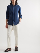 Barena - Coppi Cotton-Jersey Shirt - Blue