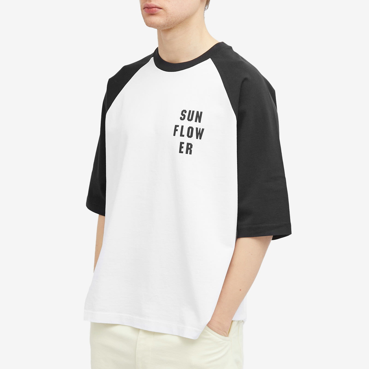 Sunflower Men's Baseball T-Shirts in Black