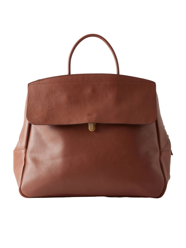 Photo: Bleu de Chauffe - Zoom Full-Grain Leather Weekend Bag