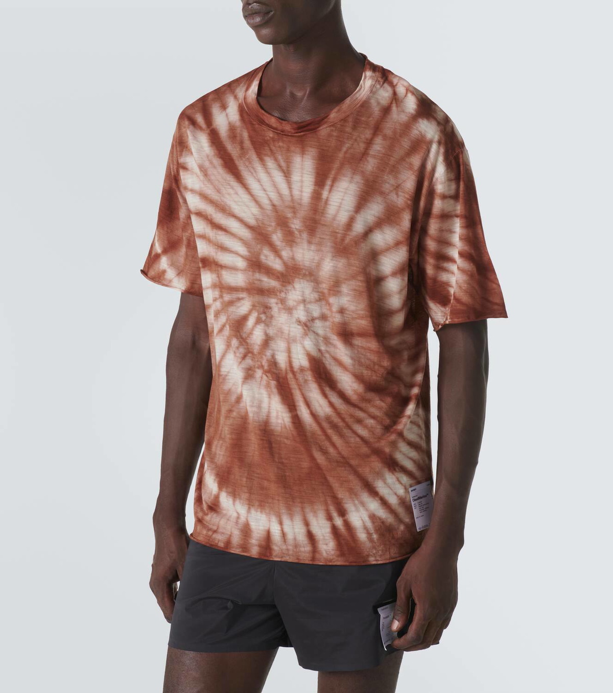 Satisfy Tie-dye wool jersey T-shirt Satisfy