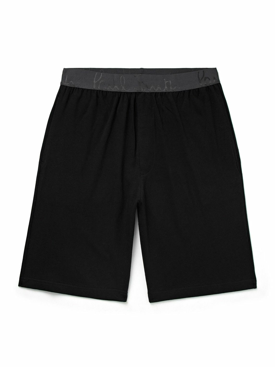 Paul Smith - Elias Cotton-Jersey Pyjama Shorts - Black