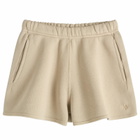 Represent Women's Initial Washed Shorts in Storm