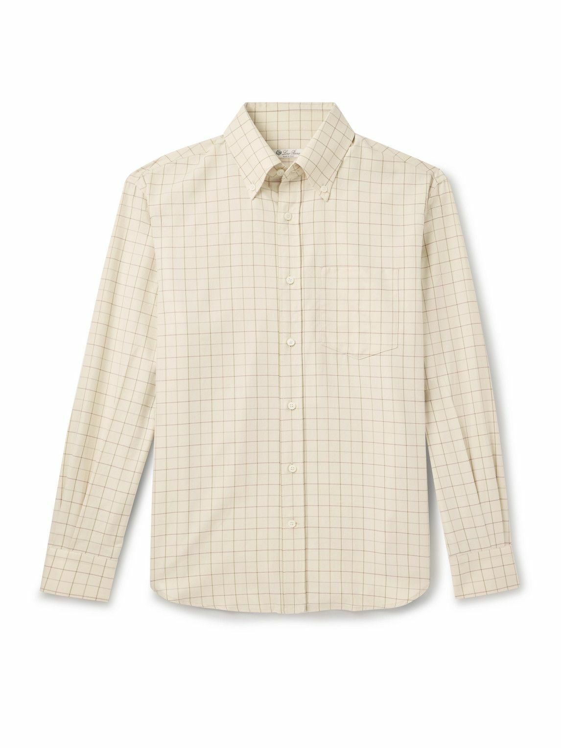 Loro Piana André striped linen shirt Loro Piana