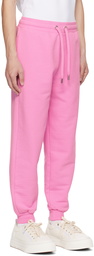 AMI Paris Pink Ami de Cœur Sweatpants