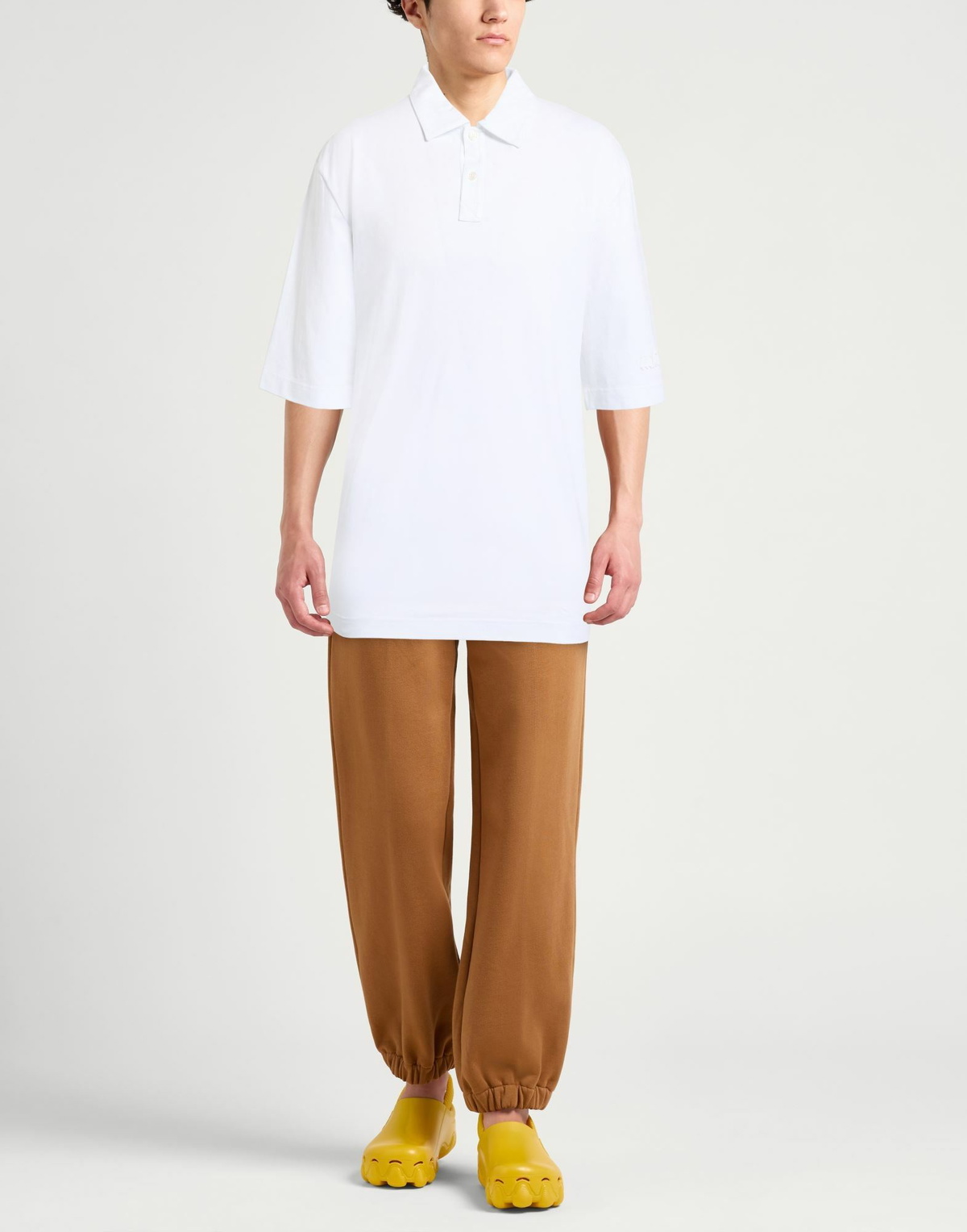 Marni Mens Polo shirt in White
