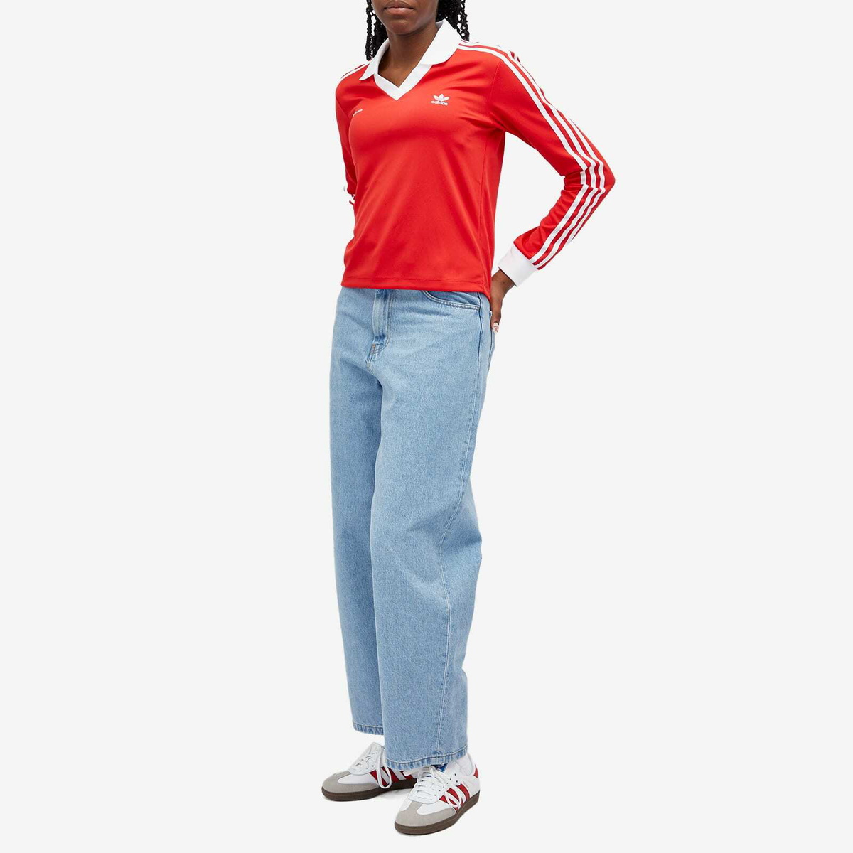 Adidas Women's x Sporty & Rich Long Sleeve Soccer Jersey in