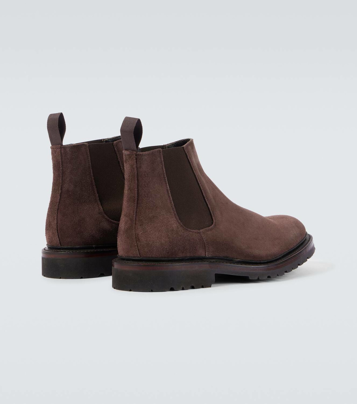 George Cleverley Jason suede Chelsea boots