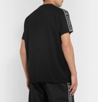 Givenchy - Logo-Jacquard Cotton-Jersey T-Shirt - Black