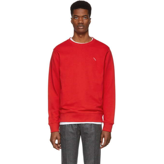 Photo: Saturdays NYC Red Slash Bowery Sweatshirt