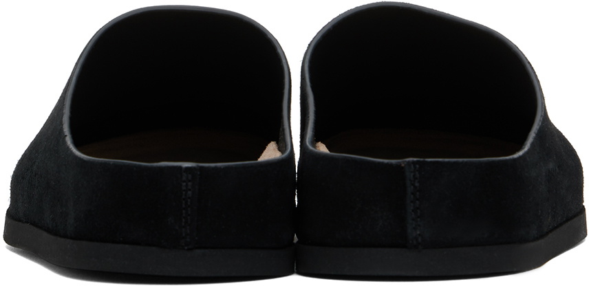 Common Projects Black Suede Loafers