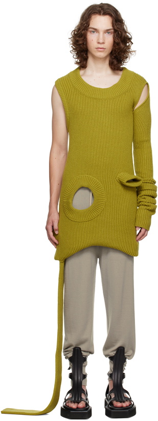 Photo: Rick Owens Green Banana Sweater