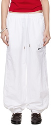 WILLY CHAVARRIA White Bad Boy Track Pants