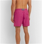 Vilebrequin - Moorea Mid-Length Printed Swim Shorts - Pink