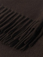 Loro Piana - Fringed Logo-Embroidered Cashmere Throw