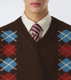 Visvim Diamante wool and cashmere sweater vest